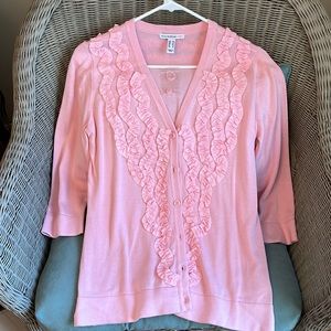 Isaacmizrahilive! Brand, Womens Pink cardigan